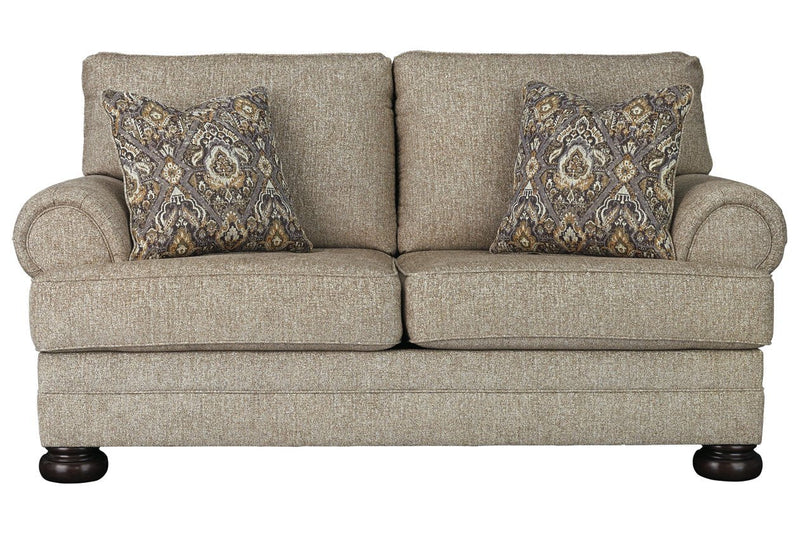 Ashley Kananwood Loveseat in Oatmeal-Washburn's Home Furnishings