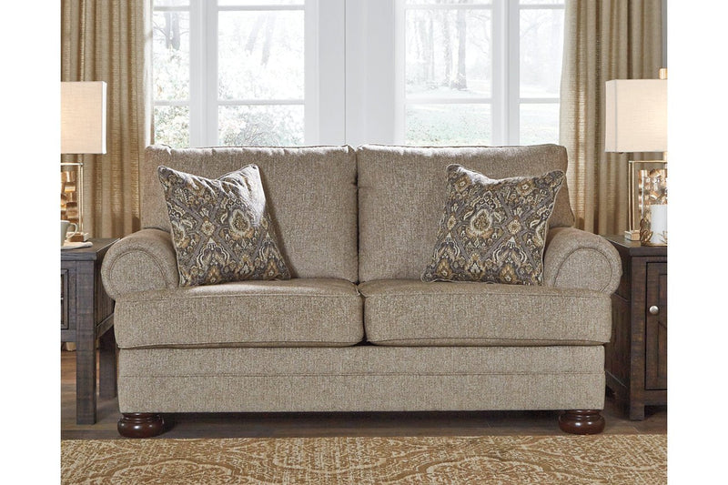 Ashley Kananwood Loveseat in Oatmeal-Washburn's Home Furnishings