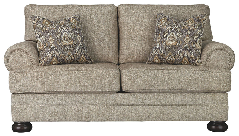 Ashley Kananwood Loveseat in Oatmeal-Washburn's Home Furnishings