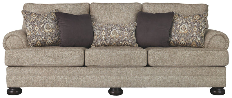 Ashley Kananwood Sofa in Oatmeal-Washburn's Home Furnishings