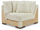 Ashley Lindyn 4 Pc Sectional w/Right Chaise in Ivory NO ottoman-Washburn's Home Furnishings