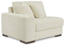 Lindyn Ivory Left Arm Facing Corner Chair 4 Pc Sectional-Washburn's Home Furnishings