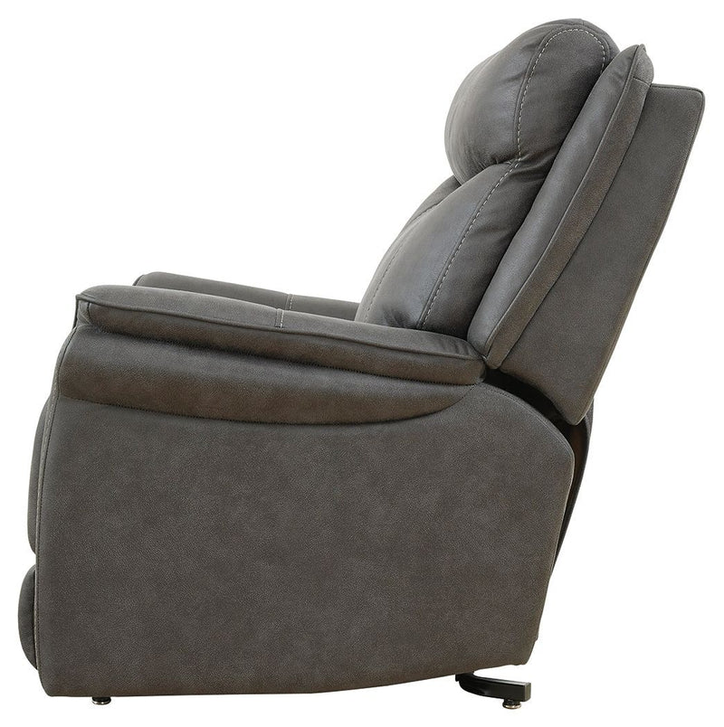 Ashley Lorreze Power Lift Recliner in Steel-Washburn's Home Furnishings