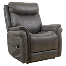 Ashley Lorreze Power Lift Recliner in Steel-Washburn's Home Furnishings