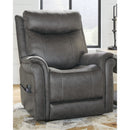 Ashley Lorreze Power Lift Recliner in Steel-Washburn's Home Furnishings