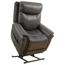 Ashley Lorreze Power Lift Recliner in Steel-Washburn's Home Furnishings