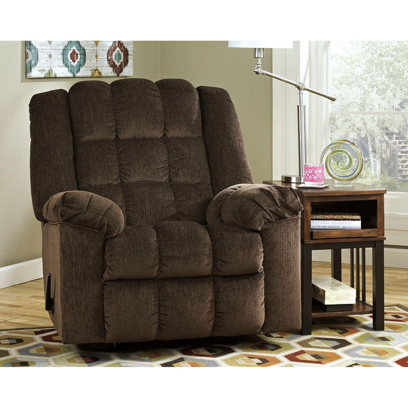 Ashley Ludden Rocker Recliner in Cocoa-Washburn's Home Furnishings