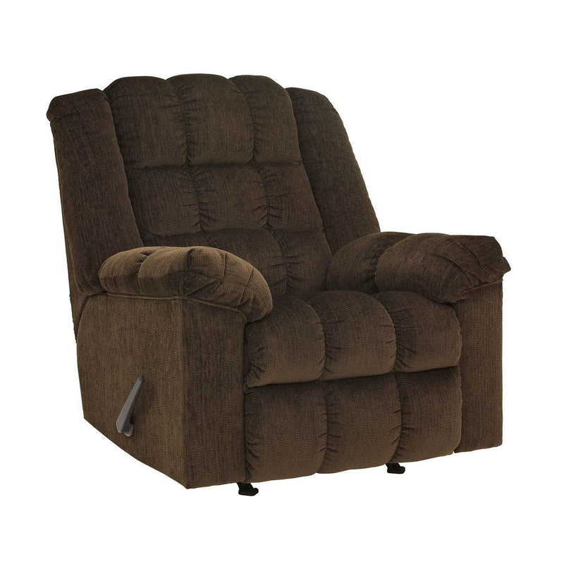 Ashley Ludden - Cocoa - Rocker Recliner-Washburn's Home Furnishings