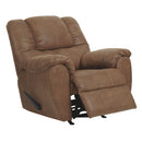 Ashley Mcgann Rocker Recliner in Light Brown-Washburn's Home Furnishings