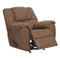 Ashley Mcgann Rocker Recliner in Light Brown-Washburn's Home Furnishings