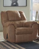 Ashley Mcgann Rocker Recliner in Light Brown-Washburn's Home Furnishings