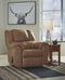 Ashley Mcgann Rocker Recliner in Light Brown-Washburn's Home Furnishings