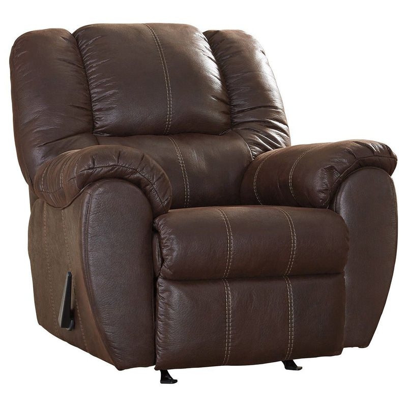 Mcgann - Walnut - Rocker Recliner-Washburn's Home Furnishings