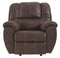 Ashley Mcgann Rocker Recliner in Walnut-Washburn's Home Furnishings