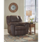 Ashley Mcgann Rocker Recliner in Walnut-Washburn's Home Furnishings