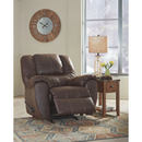 Ashley Mcgann Rocker Recliner in Walnut-Washburn's Home Furnishings