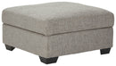 Ashley Megginson Ottoman w/Storage in Storm-Washburn's Home Furnishings