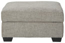 Ashley Megginson Ottoman w/Storage in Storm-Washburn's Home Furnishings