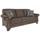 Miltonwood - Teak - Sofa-Washburn's Home Furnishings