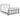 Nashburg Queen Metal Bed — B280-681 — view 2