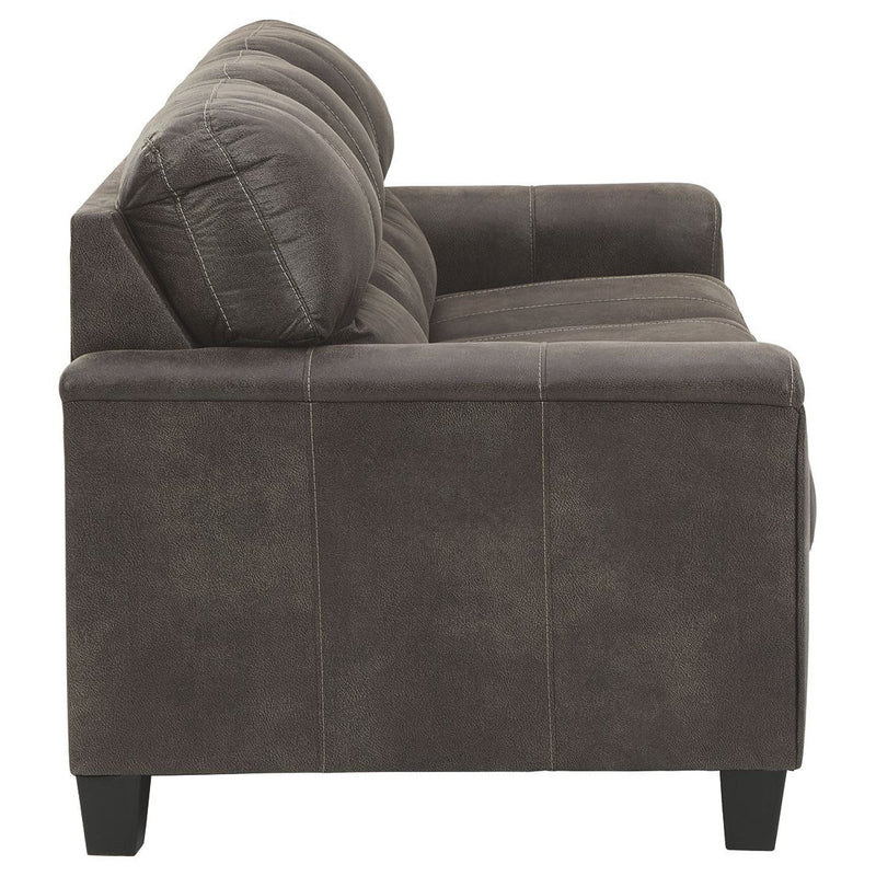 Navi - Smoke - Queen Sofa Sleeper-Washburn's Home Furnishings