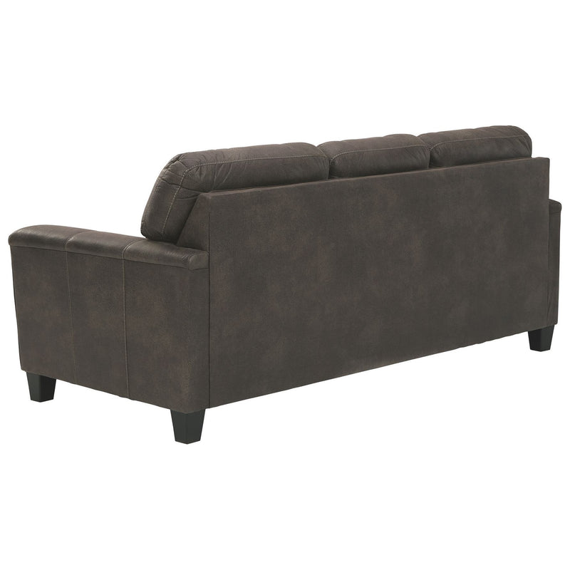 Navi - Smoke - Queen Sofa Sleeper-Washburn's Home Furnishings