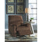 Ashley Nerviano Zero Wall Recliner in Chocolate-Washburn's Home Furnishings