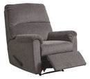 Ashley Nerviano Zero Wall Recliner in Gray-Washburn's Home Furnishings