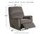 Ashley Nerviano Zero Wall Recliner in Gray-Washburn's Home Furnishings