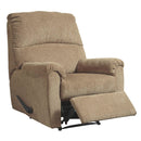 Ashley Nerviano Zero Wall Recliner in Mocha-Washburn's Home Furnishings