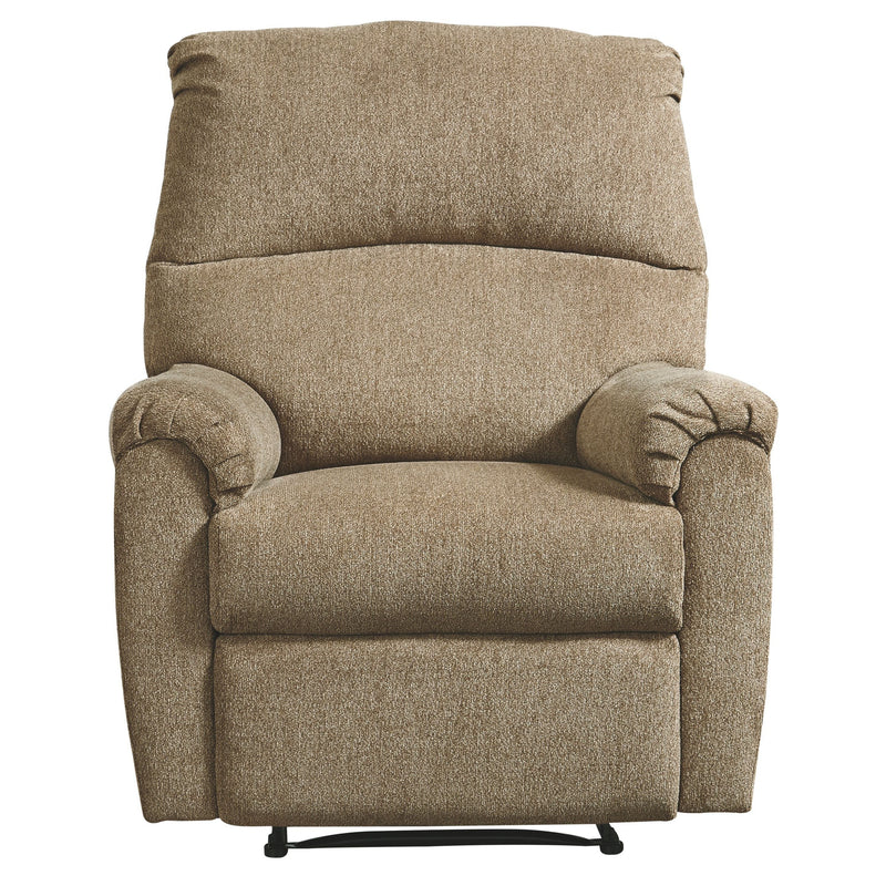 Ashley Nerviano Zero Wall Recliner in Mocha-Washburn's Home Furnishings