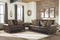 Ashley Nicorvo Loveseat in Coffee-Washburn's Home Furnishings