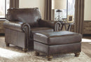 Ashley Nicorvo Ottoman in Coffee-Washburn's Home Furnishings