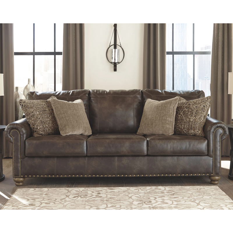 Ashley Nicorvo Queen Sofa Sleeper in Coffee-Washburn's Home Furnishings