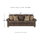 Ashley Nicorvo Queen Sofa Sleeper in Coffee-Washburn's Home Furnishings