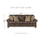 Nicorvo - Coffee - Queen Sofa Sleeper-Washburn's Home Furnishings