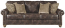 Ashley Nicorvo Queen Sofa Sleeper in Coffee-Washburn's Home Furnishings