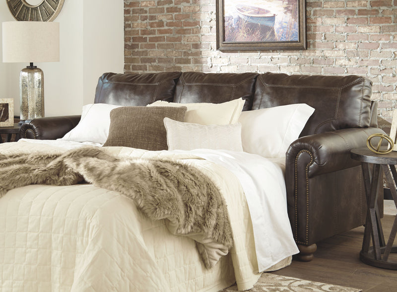 Ashley Nicorvo Queen Sofa Sleeper in Coffee-Washburn's Home Furnishings