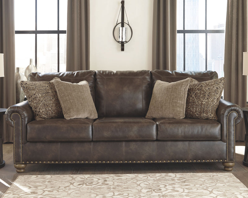 Ashley Nicorvo Queen Sofa Sleeper in Coffee-Washburn's Home Furnishings