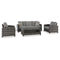 Ashley Oasis Court 4-Piece Outdoor Conversation Set-Washburn's Home Furnishings