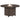 Ashley Paradise Round Fire Pit Table in Medium Brown-Washburn's Home Furnishings