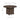 Ashley Paradise Round Fire Pit Table in Medium Brown-Washburn's Home Furnishings