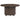 Ashley Paradise Round Fire Pit Table in Medium Brown-Washburn's Home Furnishings