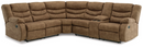 Ashley Partymate Sectional in Brindle-Washburn's Home Furnishings