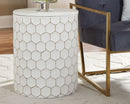 Ashley Polly Stool in White-Washburn's Home Furnishings