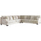 Rawcliffe - Parchment - Left Arm Facing Sofa 3 Pc Sectional-Washburn's Home Furnishings