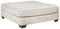 Ashley Rawcliffe Oversized Accent Ottoman in Parchment-Washburn's Home Furnishings