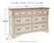 Ashley Realyn 7 Drawer Dresser in White/Brown/Beige-Washburn's Home Furnishings