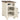 Realyn - White/brown - Chair Side End Table - Ac / Usb-Washburn's Home Furnishings