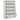 Robbinsdale 5 Drawer Chest of Drawers — B742-46 — view 3
